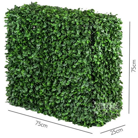 Rose Artificial Freestanding Hedge 75cm x 75cm x 25cm UV Stabilised